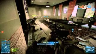 8/9/12 Battlefield 3 - Close Quarters M16A3 post patch gameplay - (34-12)