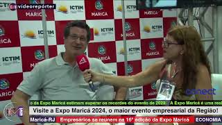 Presidente do ICTIM é entrevistado na Expo Maricá