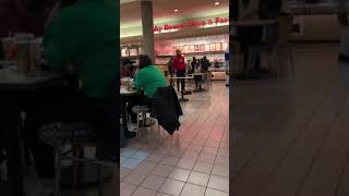 fight breaks out in the middle of a mall!! 😶😶