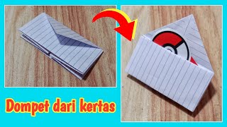 Cara membuat dompet dari kertas