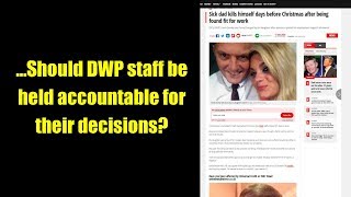 ...Should DWP staff be held accountable for their decisions?