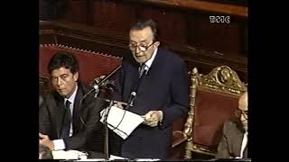 1989: nasce il governo Andreotti VI, discorso al Senato