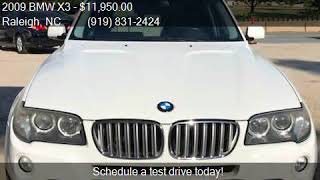 2009 BMW X3 xDrive30i AWD 4dr SUV for sale in Raleigh, NC 27