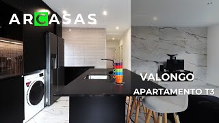 Apartamento renovado com jardim e terraço privado em Valongo - AR344