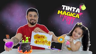 COMO FAZER TINTA MÁGICA ✨| Truques da Internet | Canal da Marina