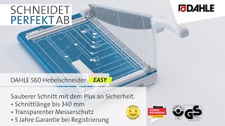 DAHLE 560 Hebelschneider | www.novus-dahle.com