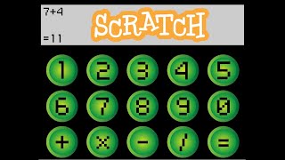 Creating a calculator in Scratch 3!