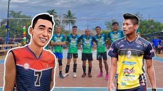 Volleyball Kampung Melawi Seru... Komar vs Raja Tarkam