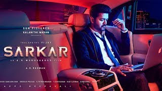 Sarkar Official 2nd Look Motion Poster | Thalapathy Vijay Murugadoss