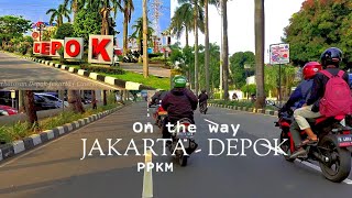 SUNMORI RIDING JAKARTA - DEPOK VIA CINERE || PPKM AUTO SEPI