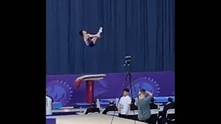 Carlos Yulo🇵🇭 Vault Asian Gymnastics Championships 2024