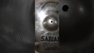 SABIAN AAX PULIDO Y REDUCIDO