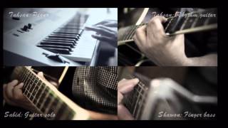 "I don't think that i love you" (Hoobastank) Acousto-rock Instrumental [Piano+Drums+Guitar+Bass]