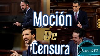 Análisis Moción de Censura de Vox ¿Quién gana y quién pierde? PP, Vox, Unidas Podemos, PSOE ✅✅