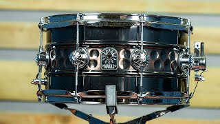 Natal Beaded Hammered Steel Snare // Full Review & Demo...