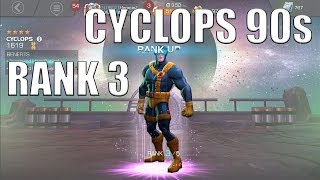 Marvel Contest of Champions | CYCLOPS 90s RANK 3 UPGRADE!