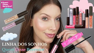 LINHA DOS SONHOS Quem Disse Berenice ☁️| Gloss dos sonhos, Batom dos Sonhos e Máscara 4 em 1 QDB 🩷