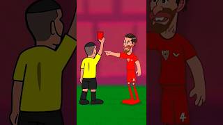 Ramos X Red Card #shorts #trending #viral #fyp #fypシ #ronaldo #cr7 #funny #messi #ramos