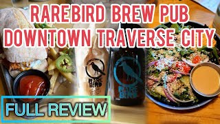 Rare Bird Brewpub Review | Craft Beer & Fantastic Food in Downtown Traverse City, Michigan