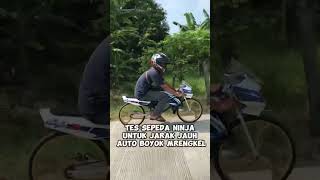 Tes sepeda ninja jarak jauh