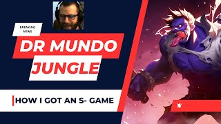 Mundo Jungle How to win in ranked / play consistent / best build and runes