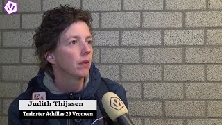 Judith Thijssen: "Na die 3-0 wel erg lastig"