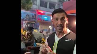 John Abraham Real Bleeding In Shooting