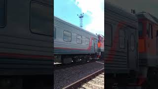 тэп70 -0326 с пассажирским поездом волгоград-санкт-петербург Тамбовская область Мордово