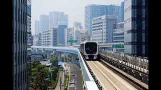 Japan - Tokyo Yurikamome line ride in Odaiba