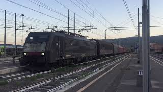 E189.401 DB Cargo + carri chiusi DB Schenker [MRS Anagni/Fiuggi - CHIASSO SMIST.]