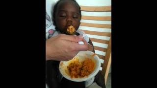 When your sleepy but the  Naija stew taste to good