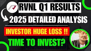 RVNL Q1 Result 2025 | RVNL Share Latest News | Sayantan Mukherjee