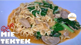 RESEP MIE TEK TEK  NYEMEK || ABANG-ABANG GEROBAK || NIKMAT DAN ENAKk