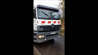 Pompowanie szamba na dwa "wozy"  Scania 4 -114G oraz Mercedes Atego 2528 !