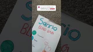 Sanrio blind bag #ideas #blindbag #diy #make #craft