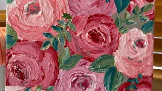 Spring Roses #shorts #painting #art