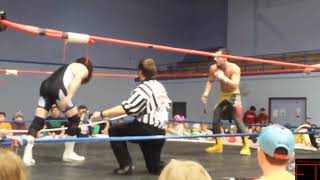 ROCK SOLID PRO WRESTLING JESSE REDDEN & TORNADO VS JAY MOORE & ANTHONY DARKO FEB,12,2016 KIRKLAKE ON