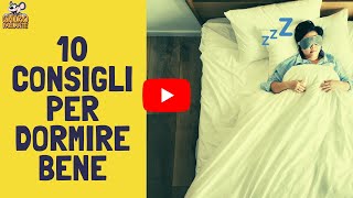 10 consigli come dormire bene la notte e svegliarsi in forma