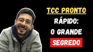 TCC Pronto Rápido: Como fazer o TCC rápido e fácil