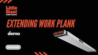 Little Giant Telescoping Plank | Ladders-Online Demo