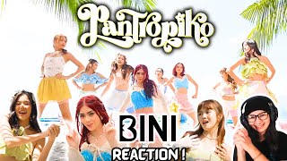 BINI | 'Pantropiko' Performance Video + Dance Practice ARMYMOO Reacts For The First Time!