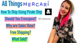 How To use Pirate Ship To Ship Mercari Sales, and What Sold