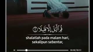 Dirikanlah Sholat Malam