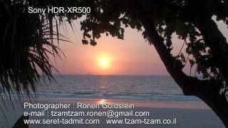 Thailand video photography with sony hdr-xr500