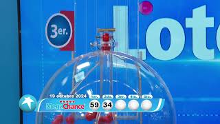 Loteka Lotería Electrónica Sorteo 7:55 PM 19-10-2024.