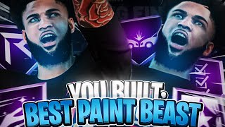 HOW TO MAKE THE BEST PAINT BEAST THAT GETS A 95 SPEED AT 99 OVERALL IN NBA 2K21 ! BEST BIG MAN BUILD