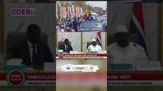 President Bassirou diomay et Adama barrow #shorts