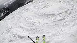 Colin skiing Elk Park Ridge - Big Sky, MT