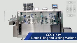 GGS-118P5 Liquid filling sealing machine for COVID buffer filling #liquidfillingmachine