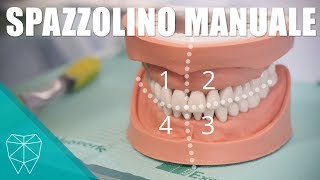 Come utilizzare lo spazzolino manuale - Tutorial